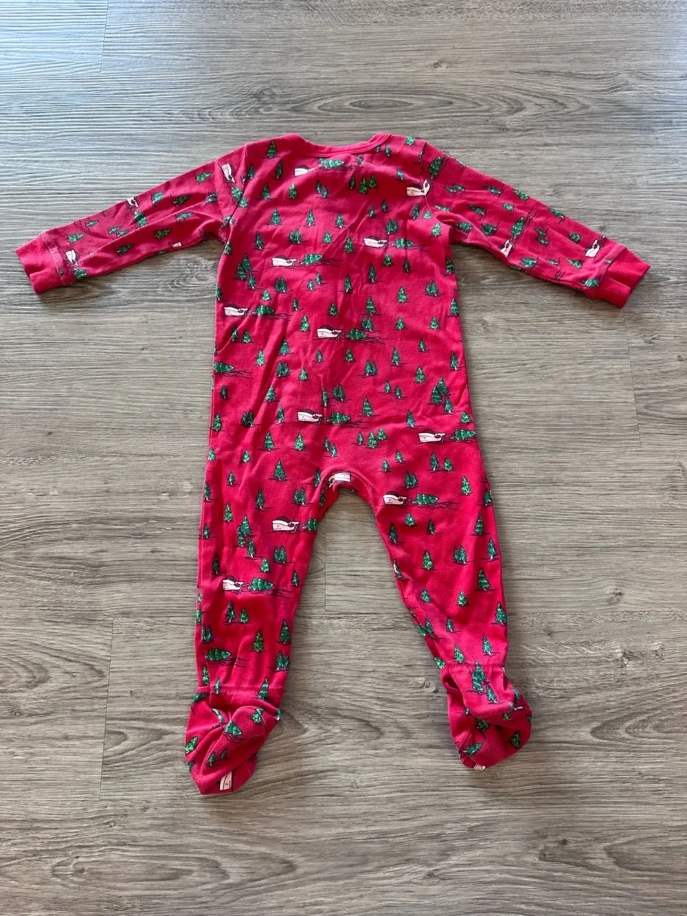 Vineyard Vines Baby Footie Christmas Pajamas - 6-12 Months